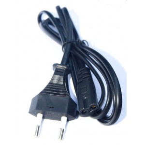 AC Cord Fig 8 to 2 Pin Plug